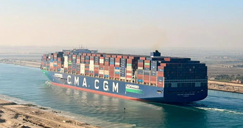 航運(yùn)巨頭CMA CGM達(dá)飛輪船選擇繼續(xù)繞行蘇伊士運(yùn)河！此前兩年因紅海船舶襲擊事件導(dǎo)致其紅海航運(yùn)中斷